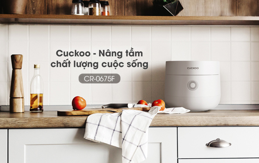 Nồi cơm điện tử Cuckoo CR-0675F