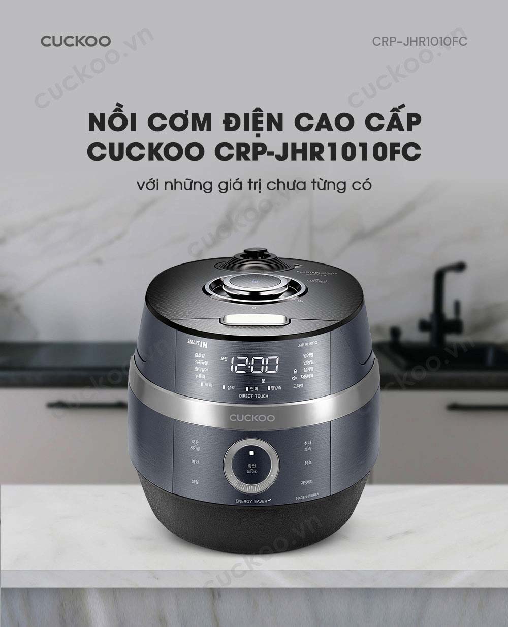 Nồi cơm điện Cao tần Cuckoo CRP-JHR1010FC