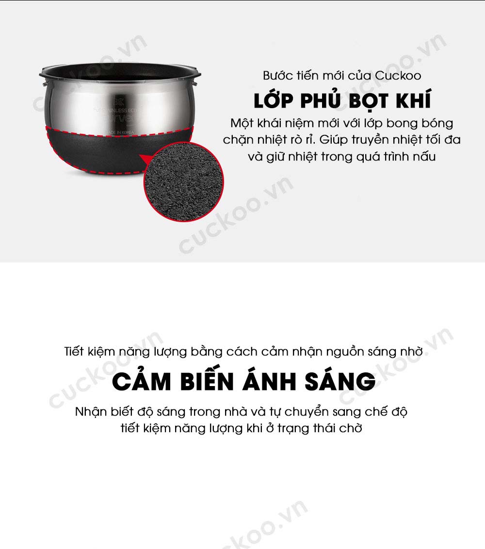 Nồi cơm điện Cao tần Cuckoo CRP-JHR1010FC