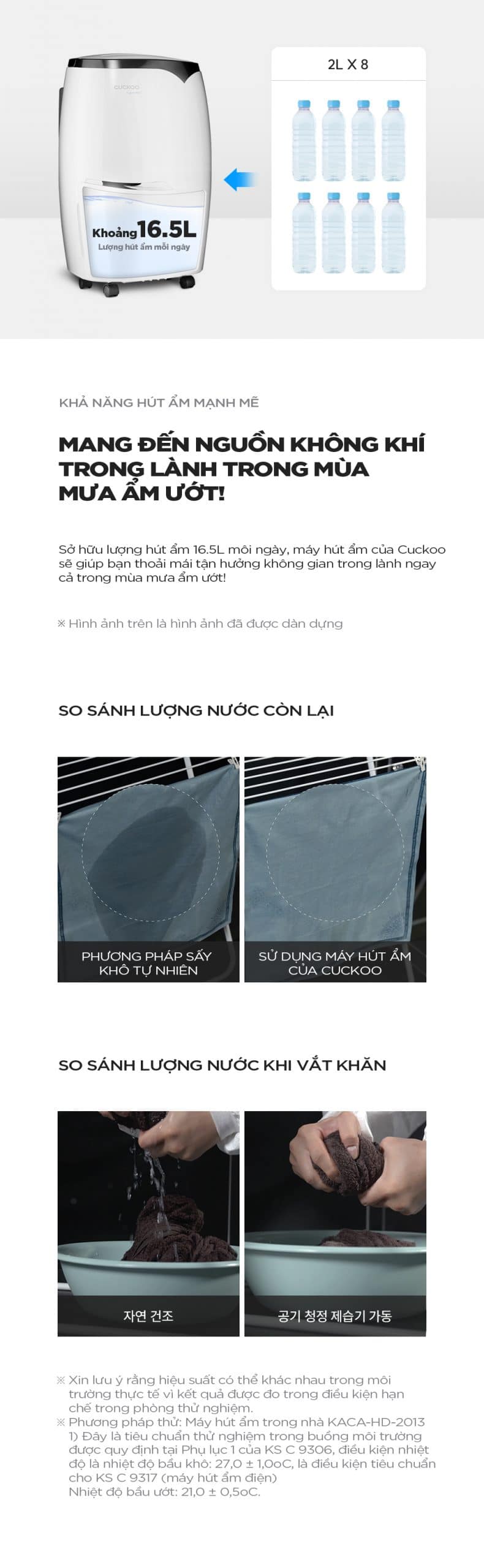 Máy Hút Ẩm Cuckoo DH-Z16AF45FG