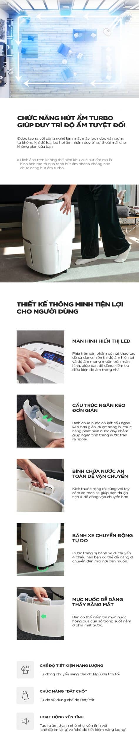 Máy Hút Ẩm Cuckoo DH-Z16AF45FG