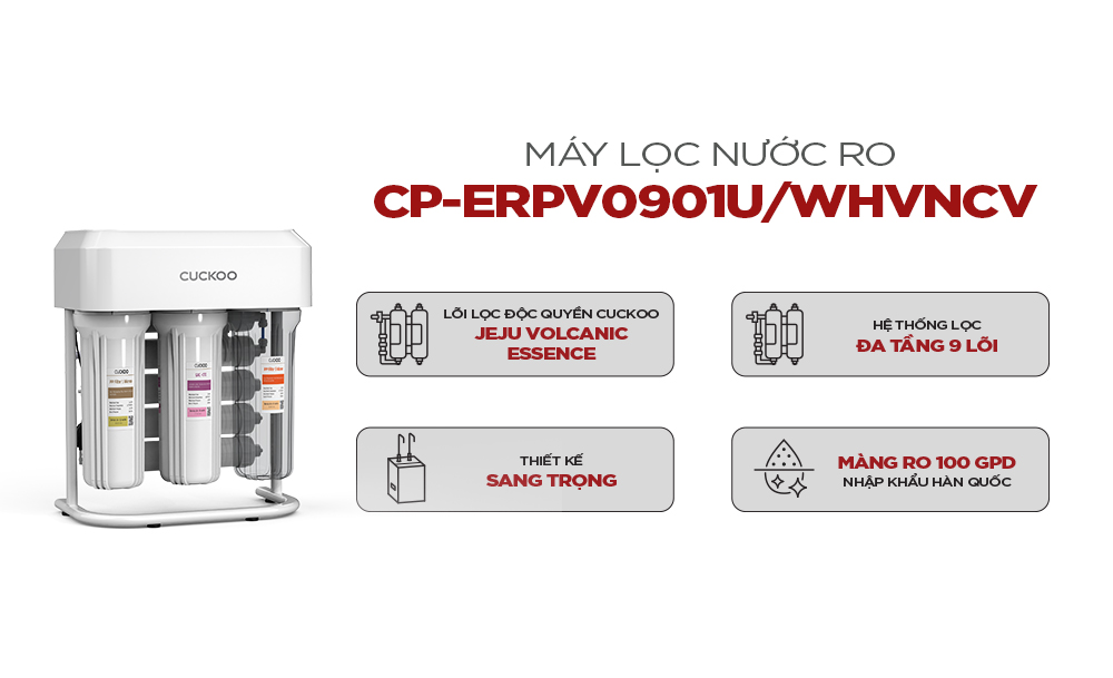 Máy Lọc Nước Để Gầm 9 Lõi K-Pure Signature CP-ERPV0901U